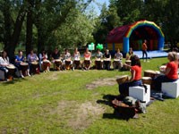 animation magic drums en plain air